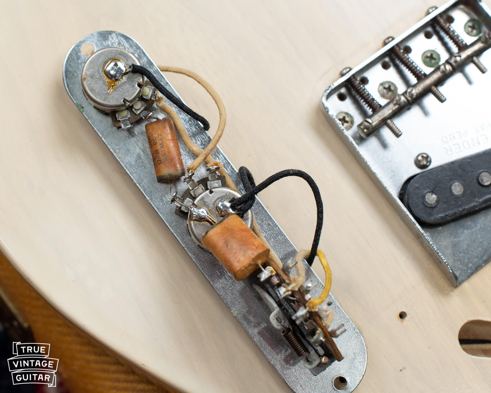 How to date Fender Telecaster with potentiometer codes