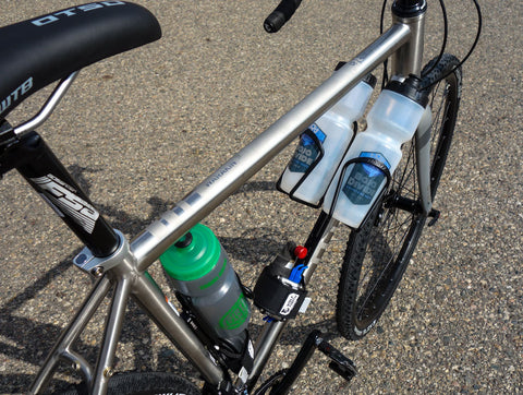 top tube bottle mount