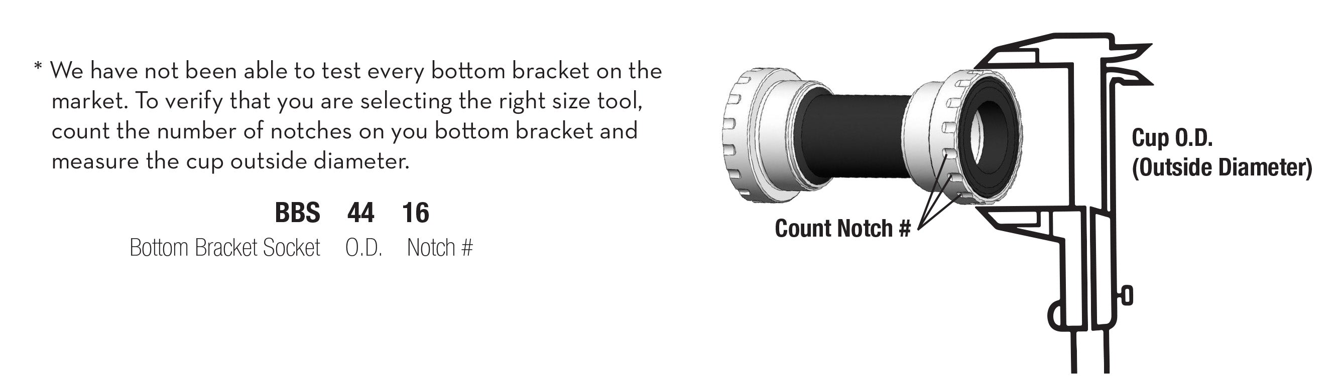 Bottom Bracket measurement guide