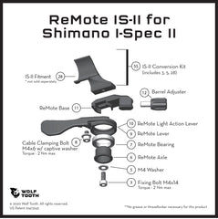 ReMote for IS-II brakes diagram