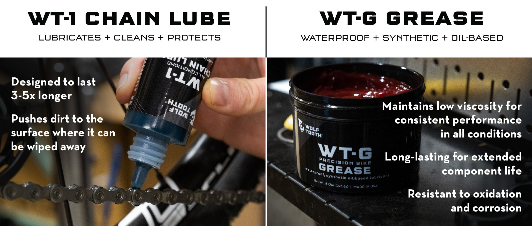 Wolf Tooth Chain lube WT-1 and Grease