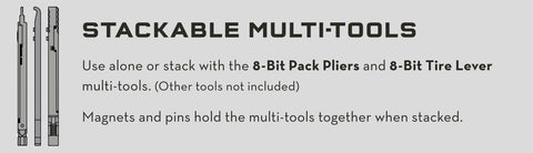 8-Bit System stackable multi-tool