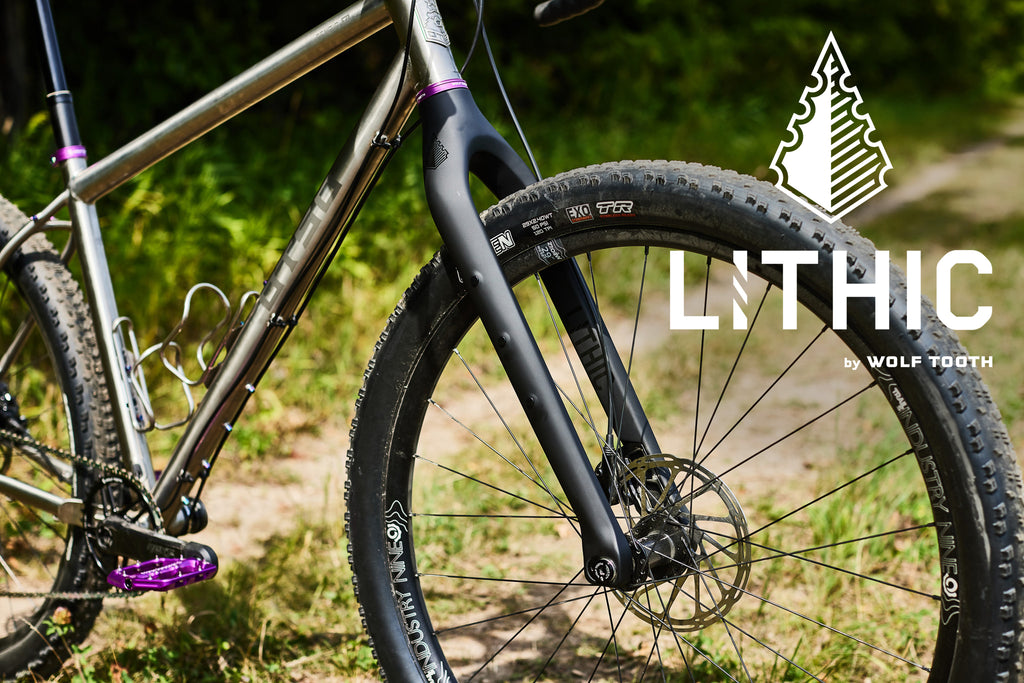 Lithic Carbon Forks Engineered By Wolf Tooth Components