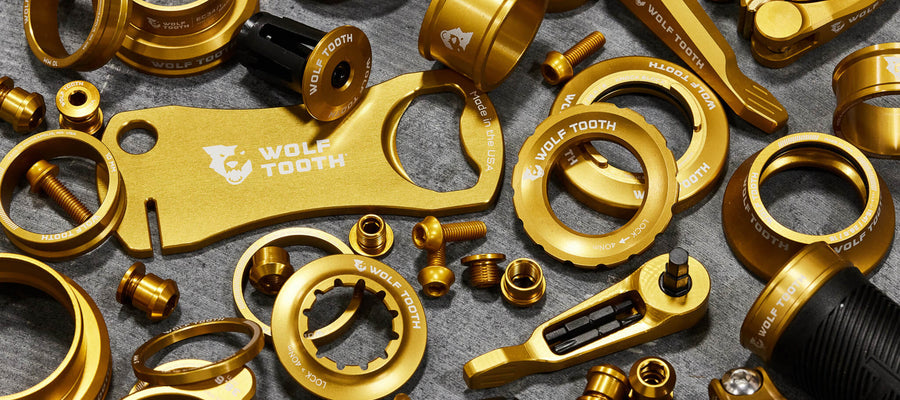 Gold Bike Parts and Accessories – Wolf Tooth Components