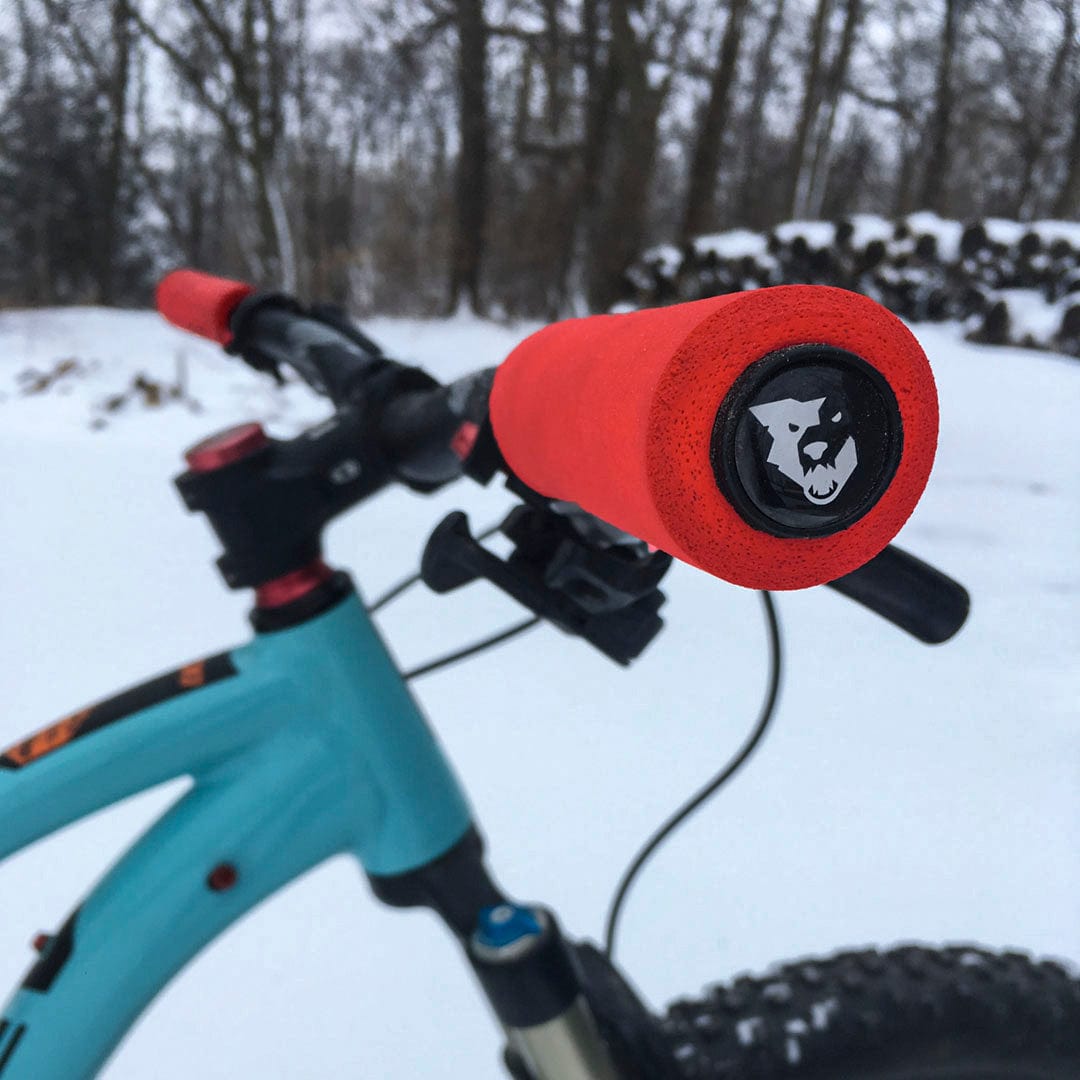 foam mountain bike grips