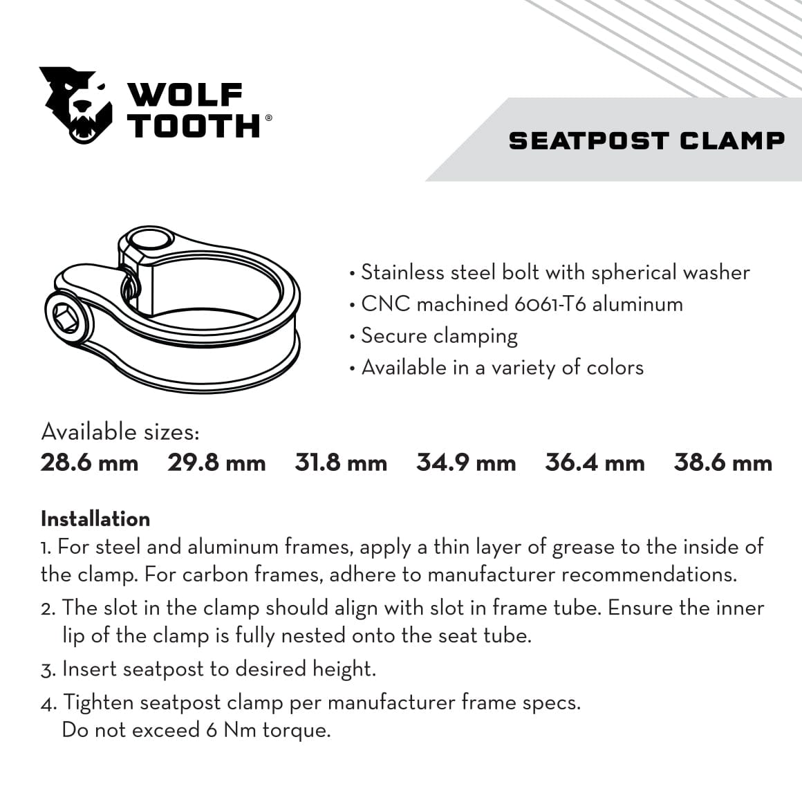 torque seatpost clamp