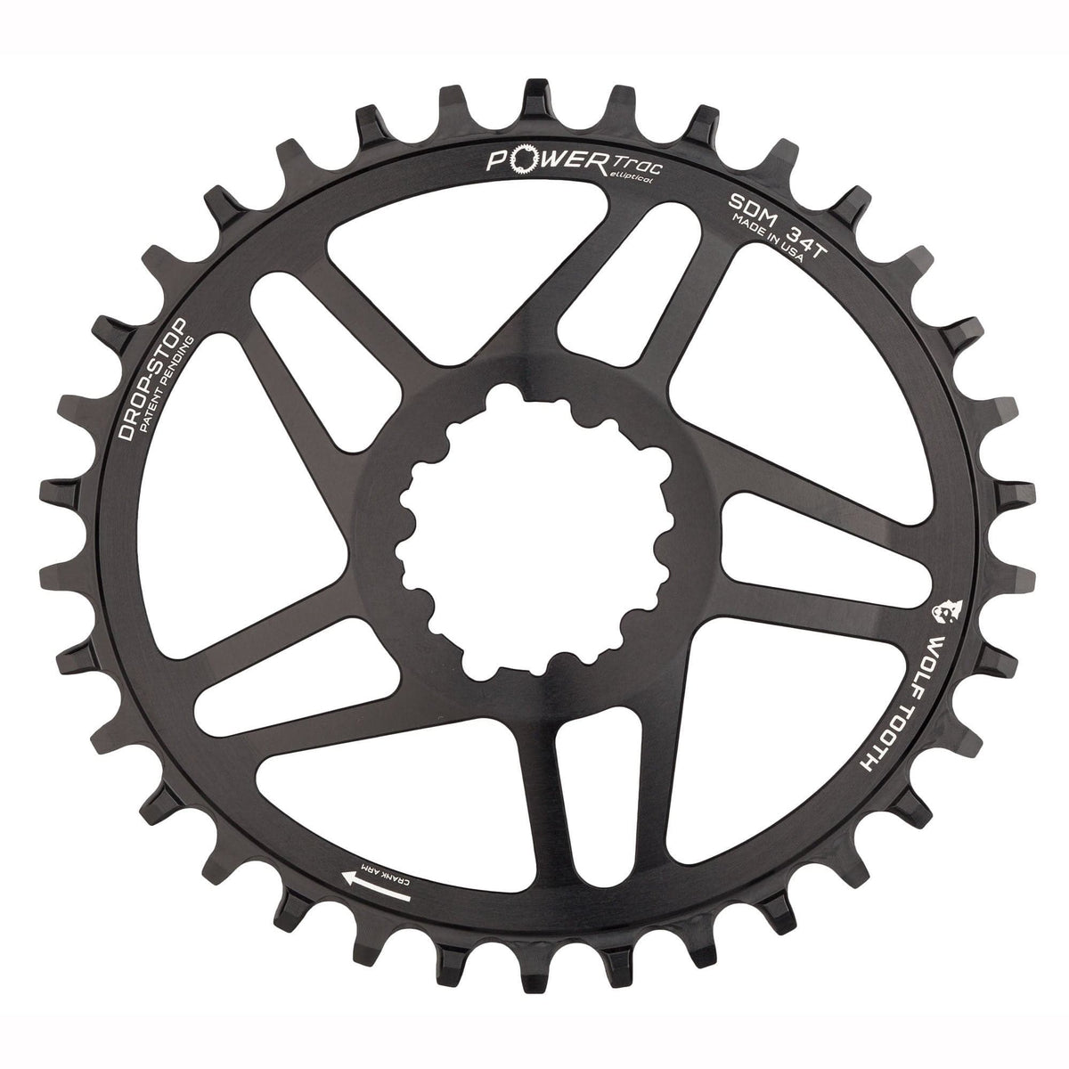 Elliptical Direct Mount Chainrings for SRAM Cranks – Wolf Tooth Components