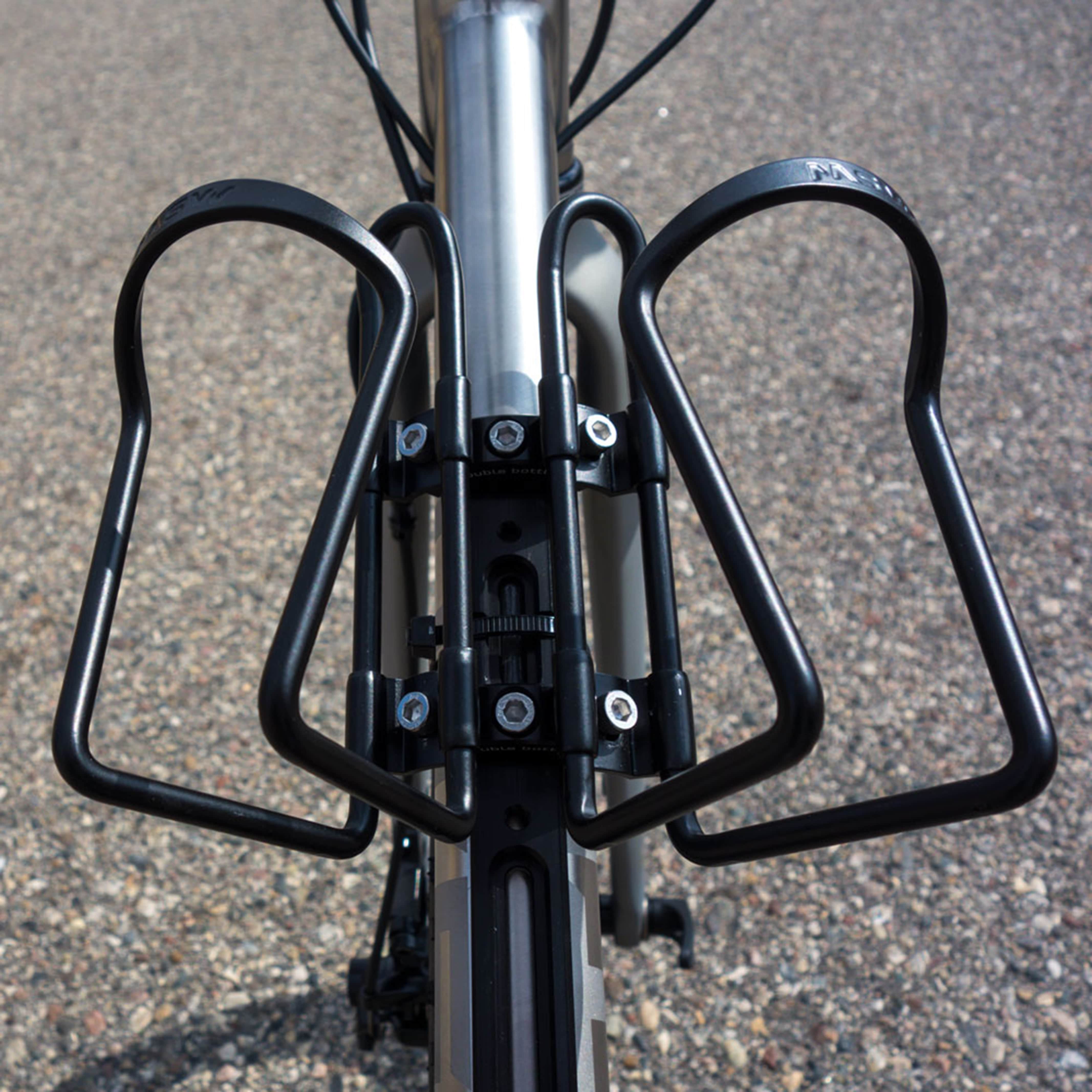 double bottle cage