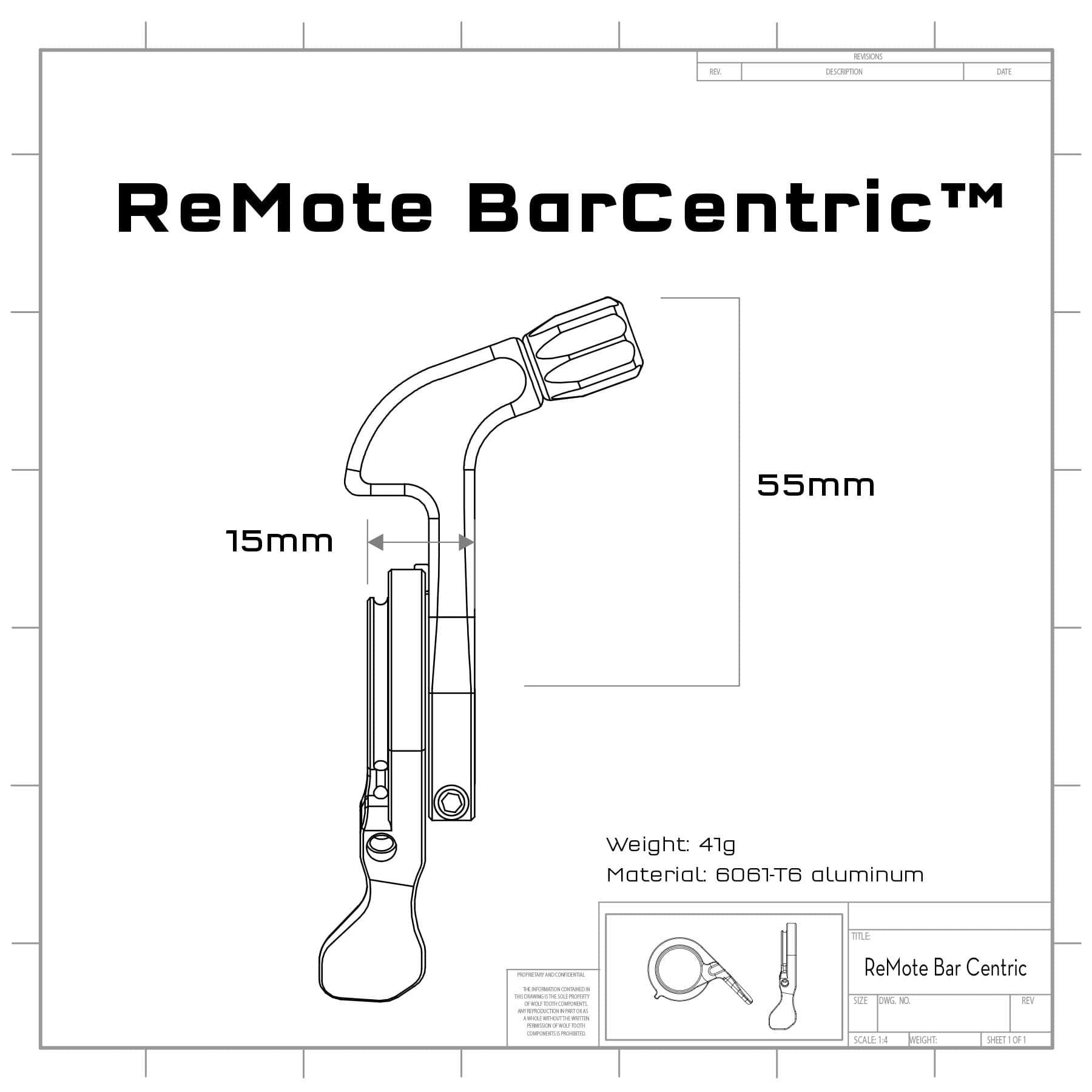 wolftooth remote barcentric