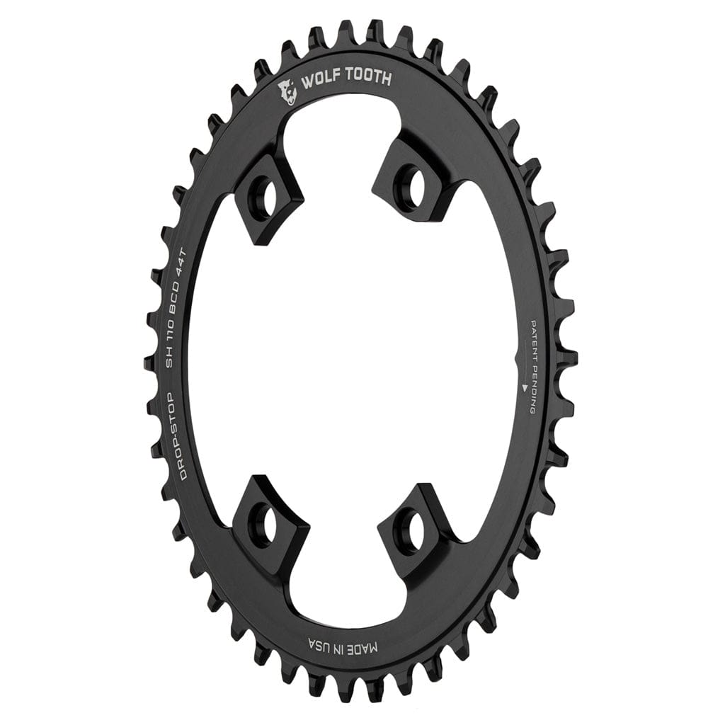 110 Asymmetric 4-Bolt Chainrings for Cranks Wolf Tooth
