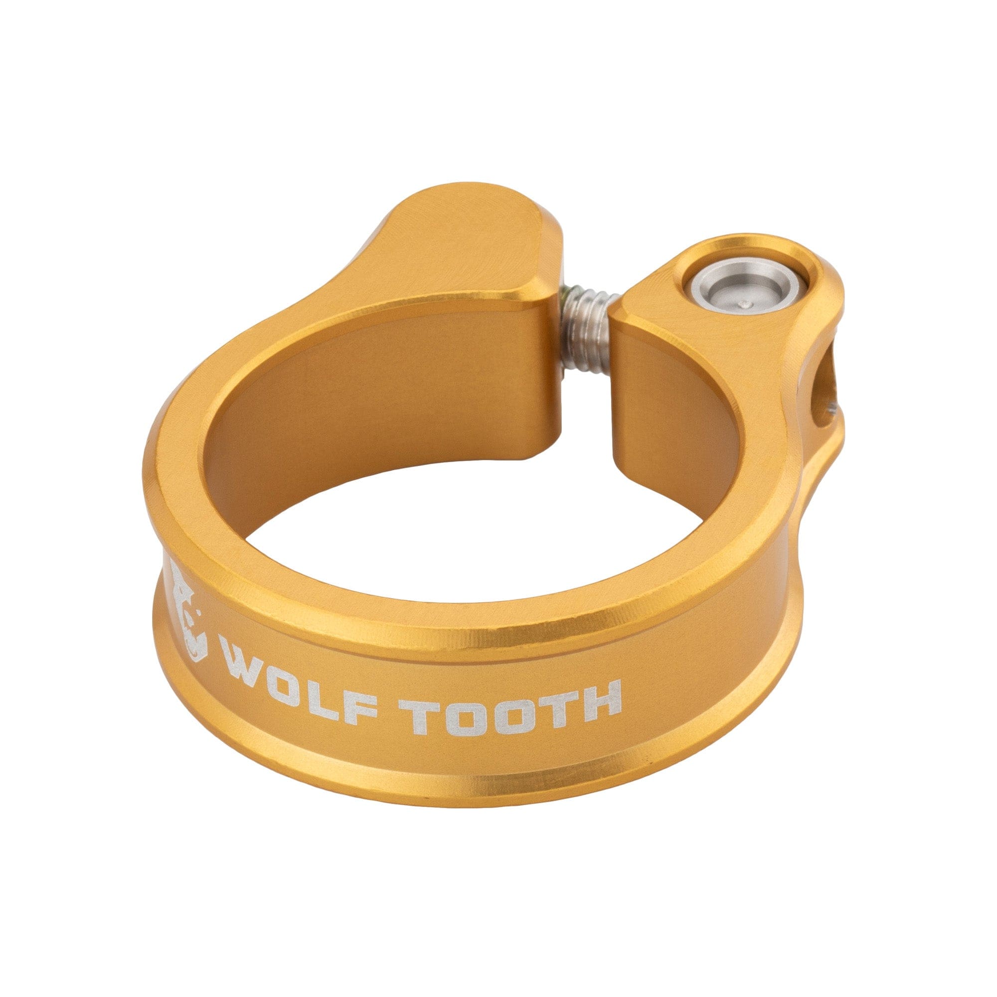 gold seatpost clamp