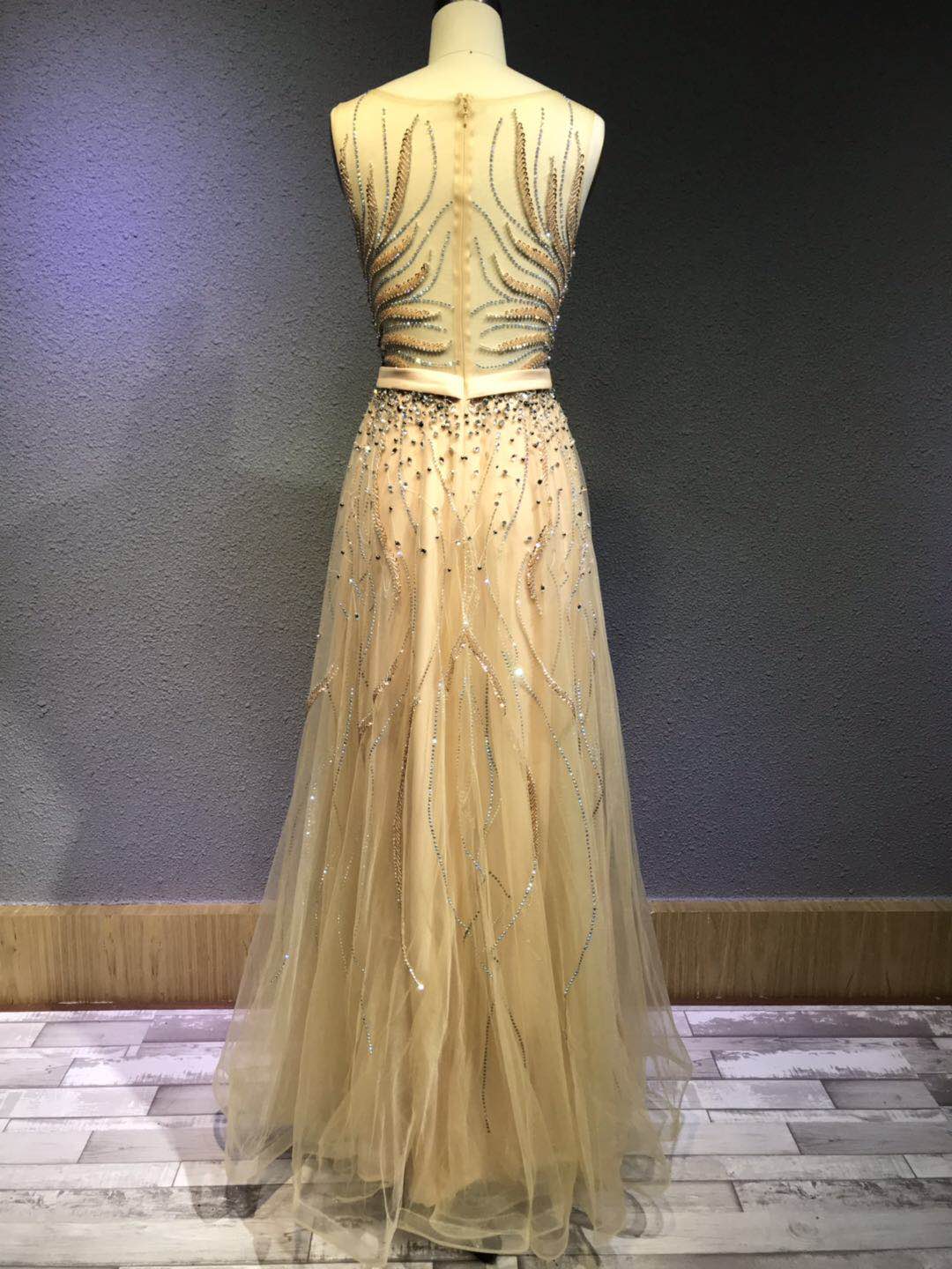 gown neck design 2019