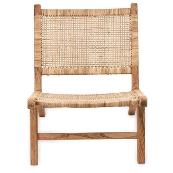 rattan low chair