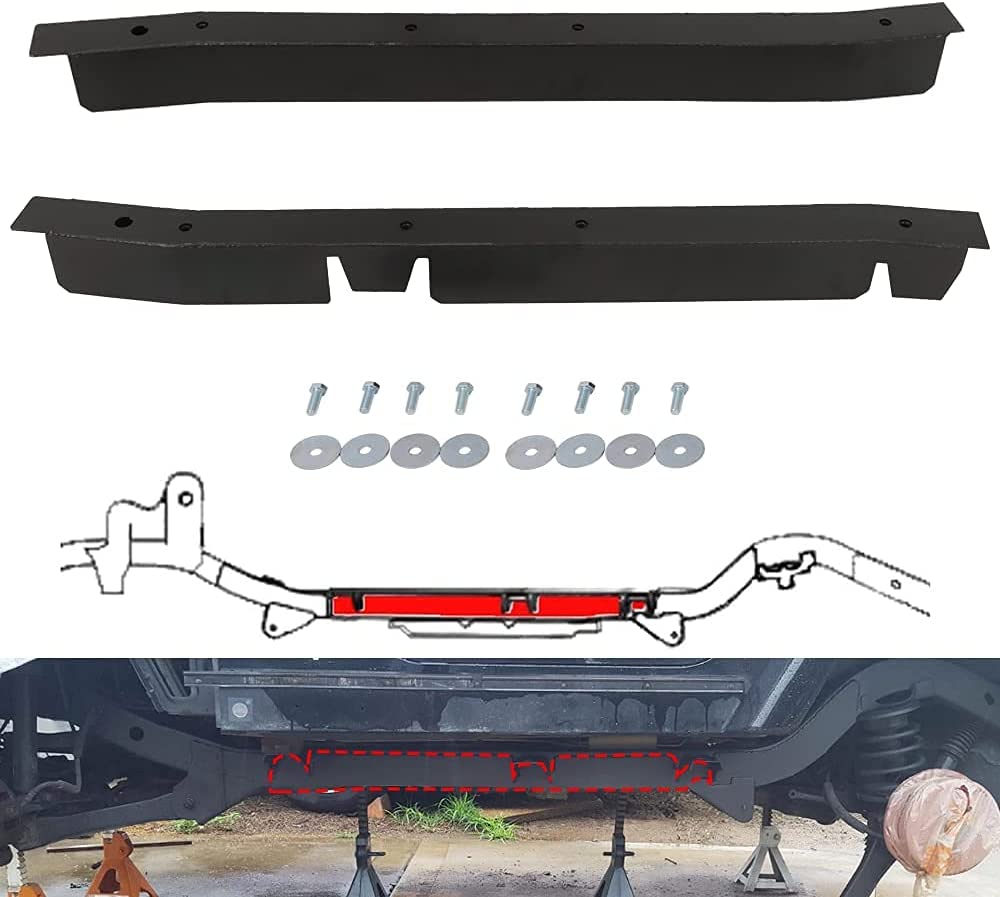 Safe and convenient payment Set Center Skid Plates Rust Repair Frame RH LH  for 1997-2002 Jeep Wrangler TJ Cheap and stylish Promotional goods  