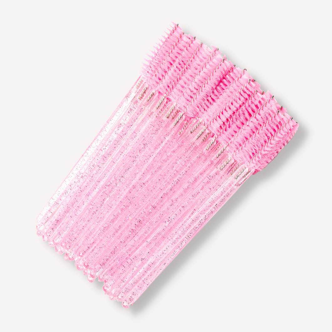 PINK SPARKLE MASCARA WANDS – ASH & CO.