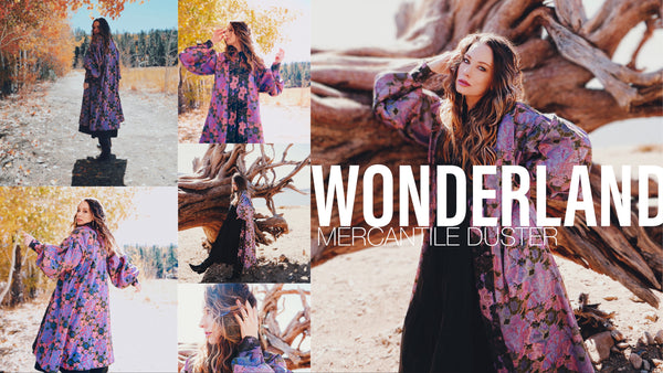 Wonderland by Lauren Elaine Mercantile Duster