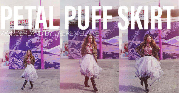 Wonderland by Lauren Elaine Petal Puff Skirt