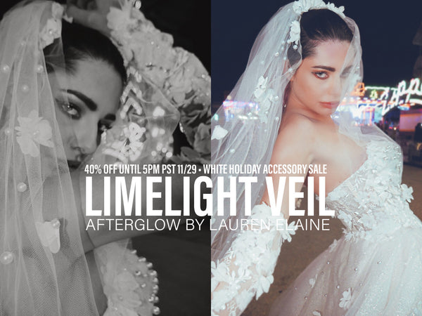 Lauren Elaine Limelight Veil Sale