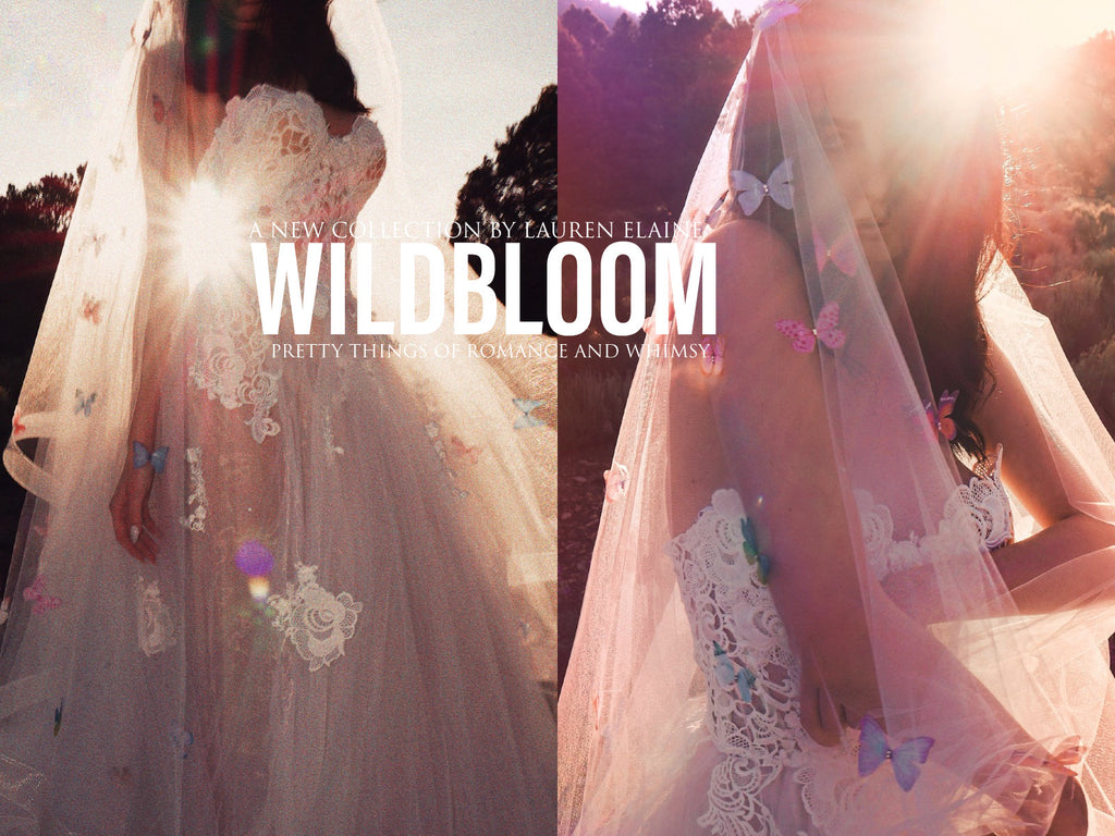 Wildbloom Romantic Bohemian Wedding Gown Collection by Lauren Elaine Bridal