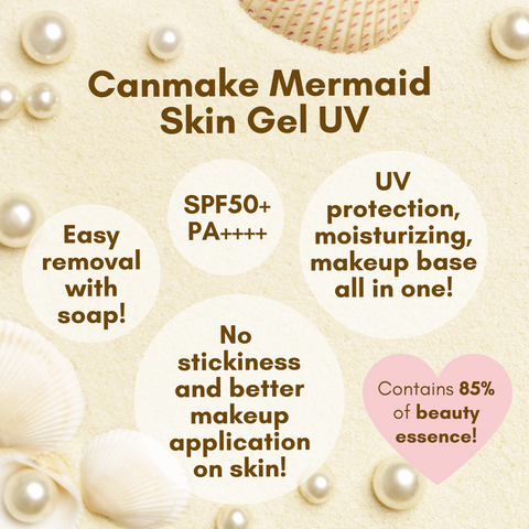 Canmake Mermaid Skin Gel UV Product Features and Benefits