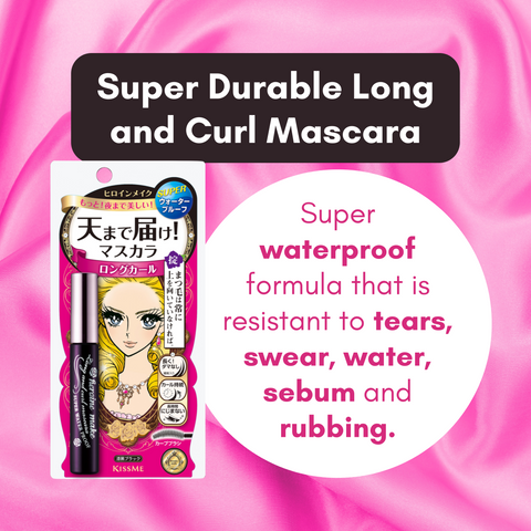 Heroine Make Kiss Me Long and Curl Mascara Super Waterproof Product Features and Benefits