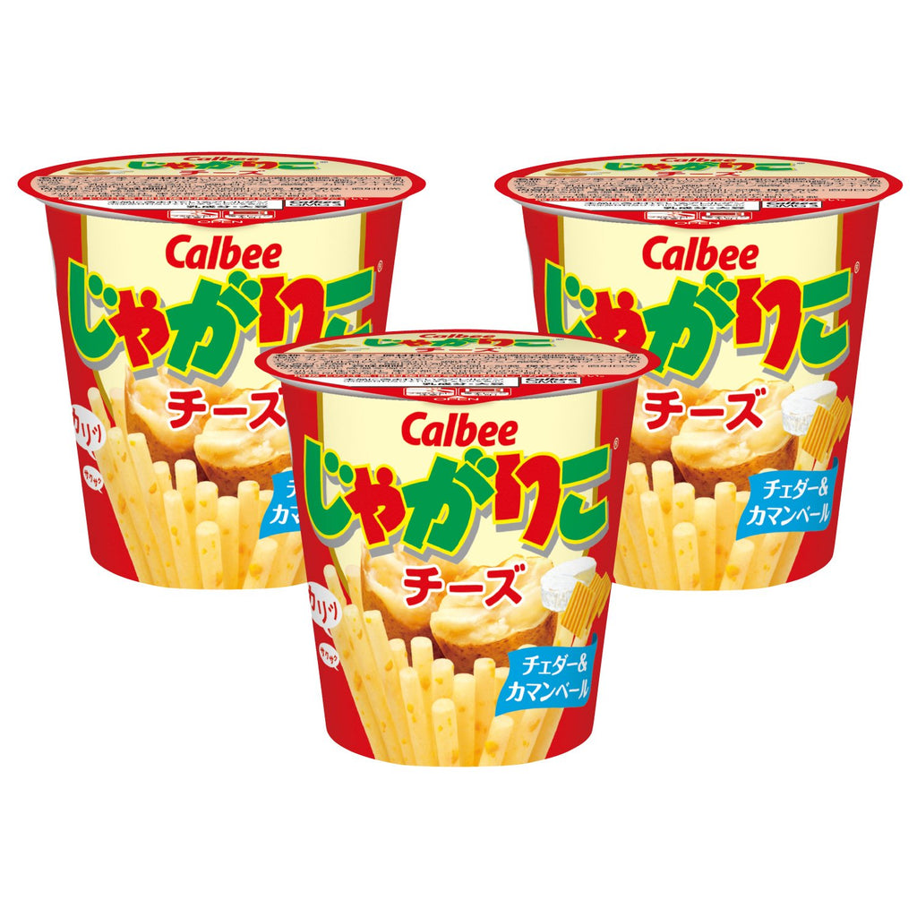 カルビーじゃがりこポテトバター3パック| Kokoro Japan