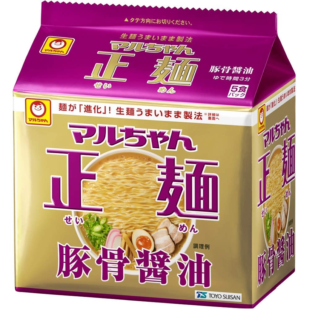 Maruchan Tonkotsu Shoyu (Soy sauce) Ramen 5-Pack | Kokoro Japan