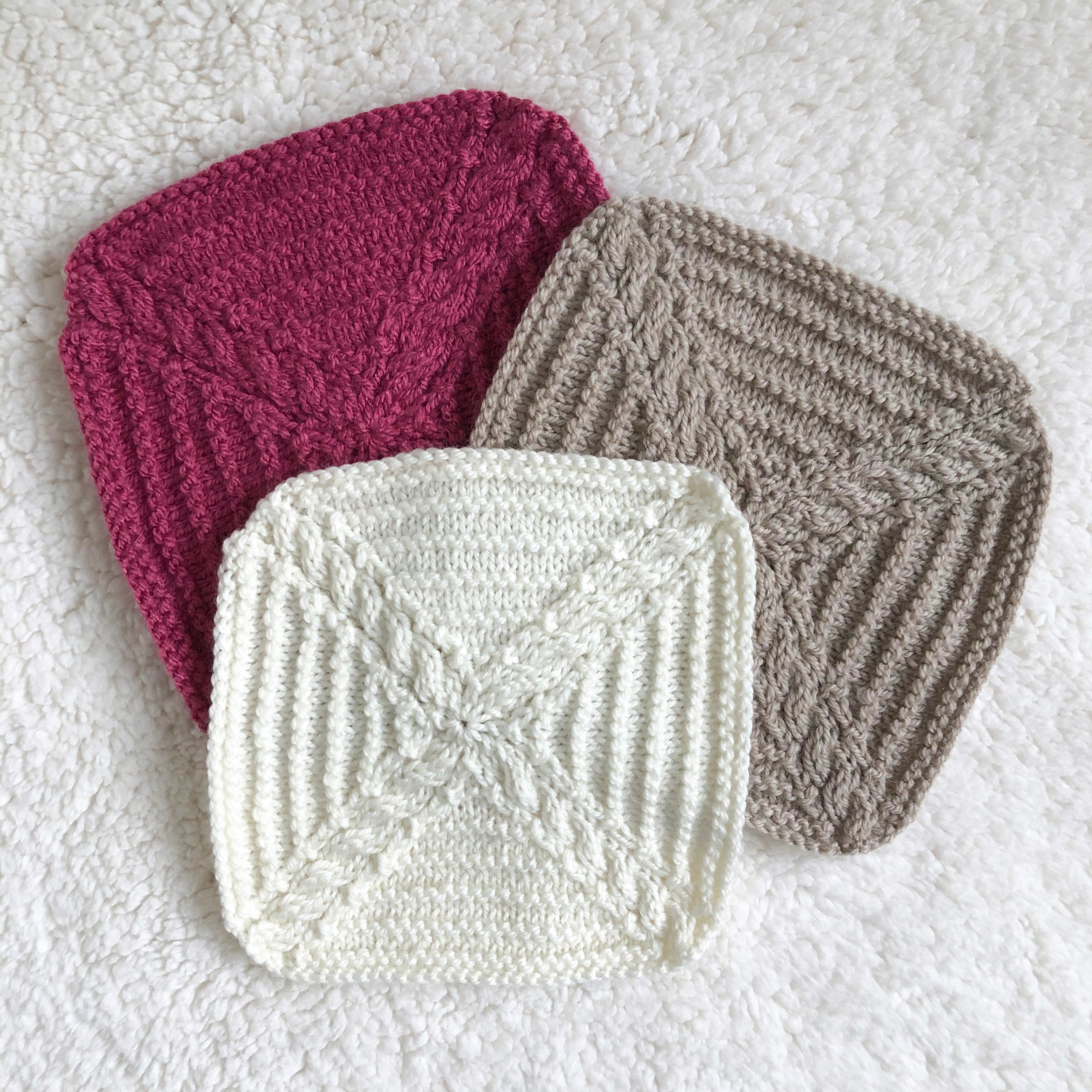 Secret Winter Garden Knitting Stitch Marker 4 Piece Set, Crochet