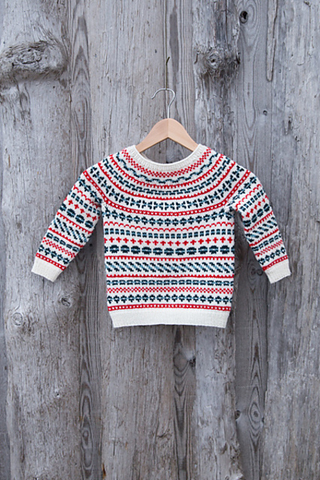 Cartography jumper by Tin Can Knits