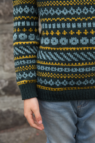 Cartography jumper by Tin Can Knits