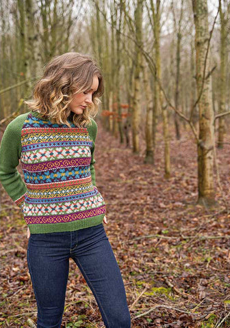 Rowan Alpaca Soft DK fair isle sweater