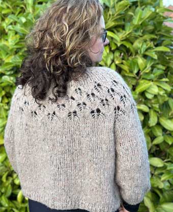 Love Note Sweater by Tin Can Knits in Rowan Fine Tweed Haze