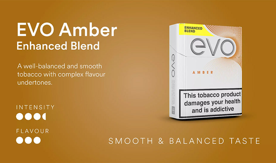 Amber Ploom EVO Tobacco Sticks Banner