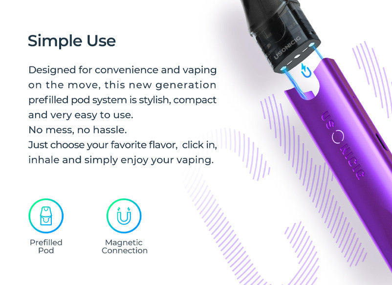 Usonicig Chic Pod Vape Kit | Ease Of Use