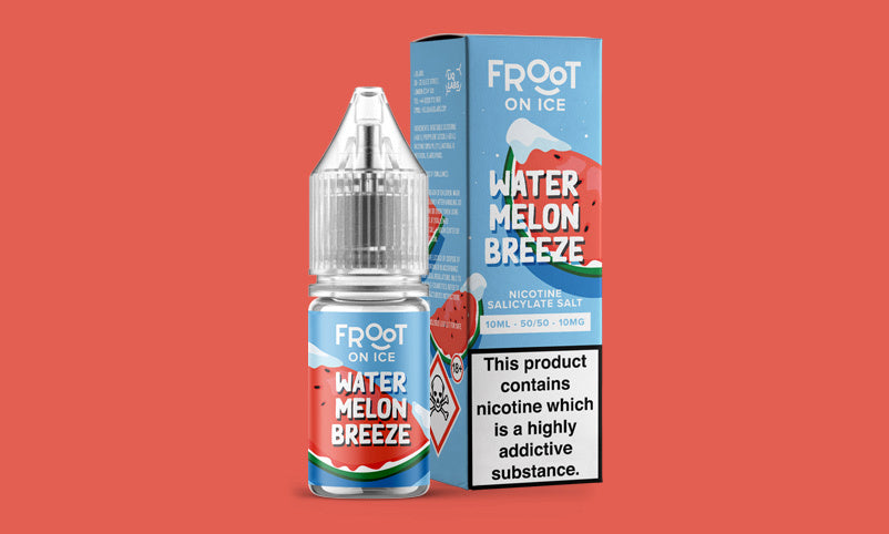 Froot Salt On Ice - Watermelon Breeze Salt Nicotine e liquid