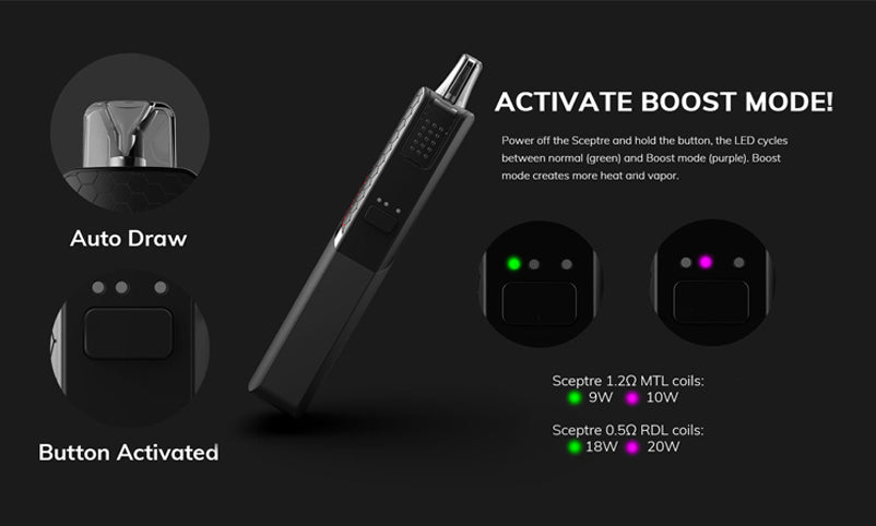 Innokin Sceptre Pod Kit - Features