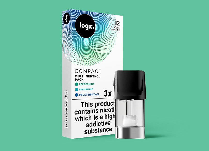 Logic Compact - Menthol Multi Vape Pod Pack