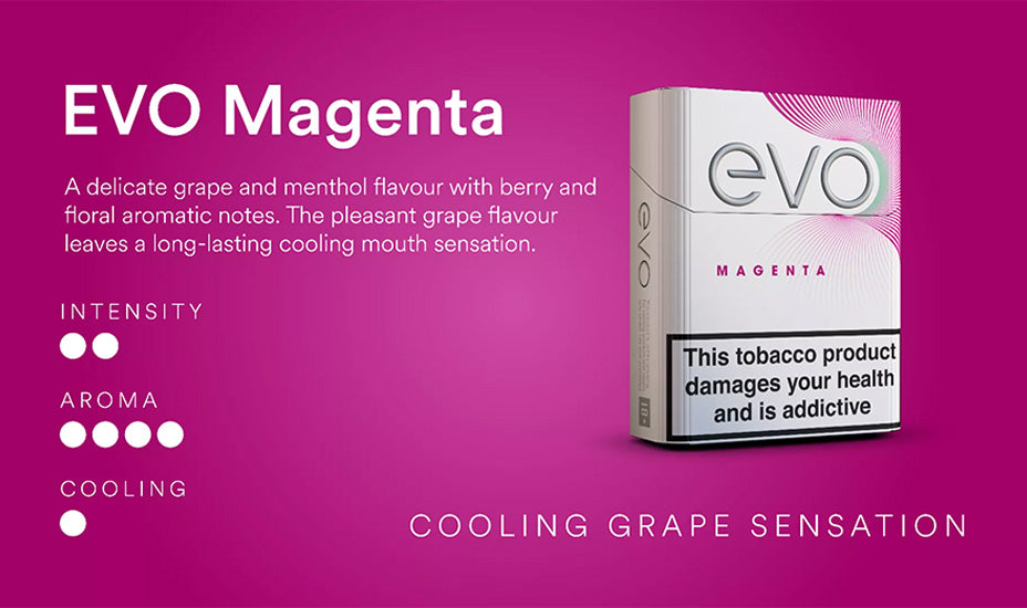 Magenta Ploom EVO Tobacco Sticks Main Banner