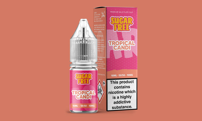 Sugar Free - Tropical Candi Nicotine Salts Range