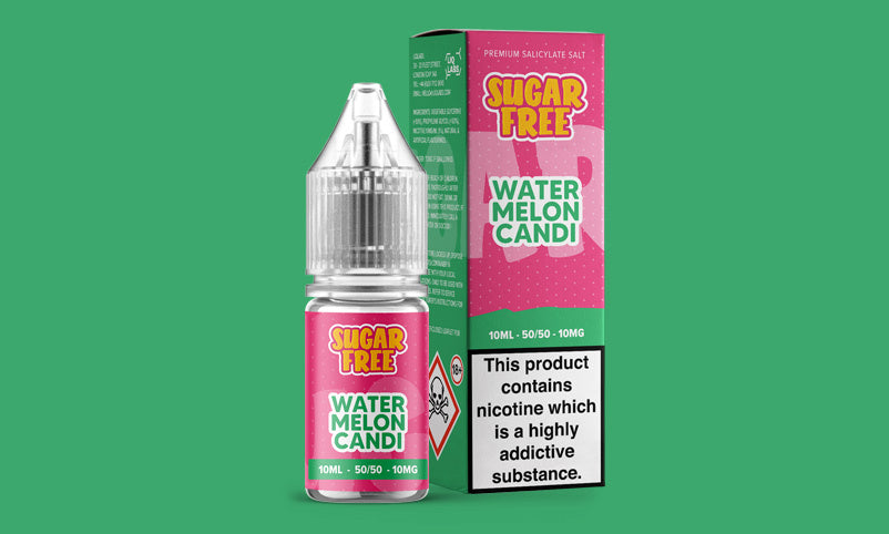 Sugar Free - Watermelon Candi Nicotine Salts E-Liquid