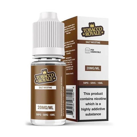 Tobacco Royale Nic Salt  Bottle and Box