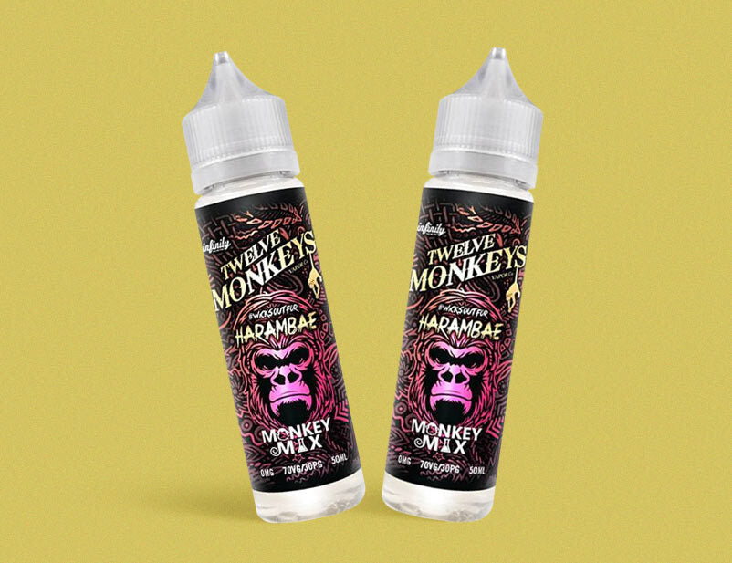 Twelve Monkeys Co - Harambae 50ml Short Fill E-Liquid