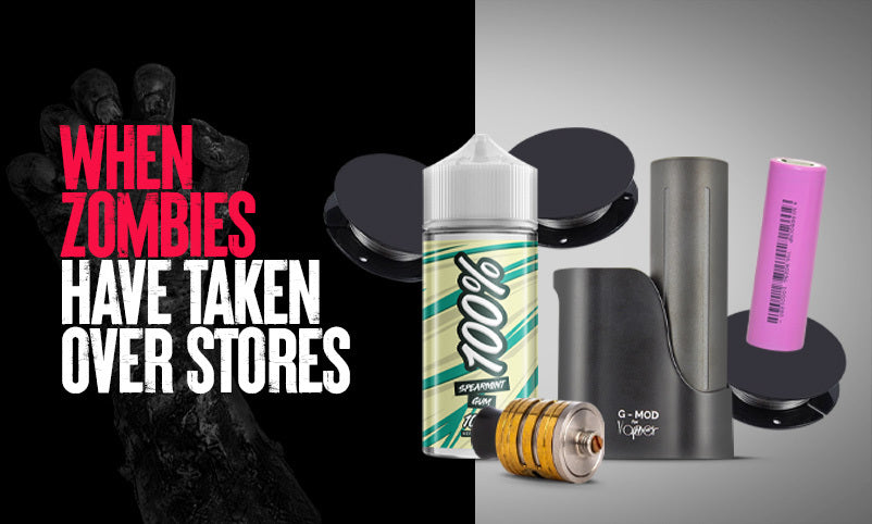 Prepare for a Zombie Apocalypse with our Vaping Survival Kit stores