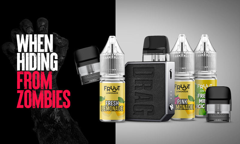 Prepare for a Zombie Apocalypse with our Vaping Survival Kit discreet