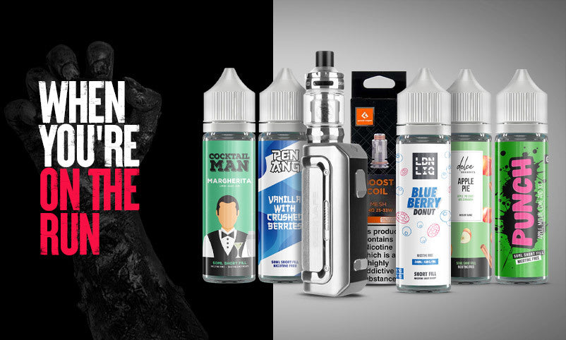 On the run from Zombies Vape Bundle