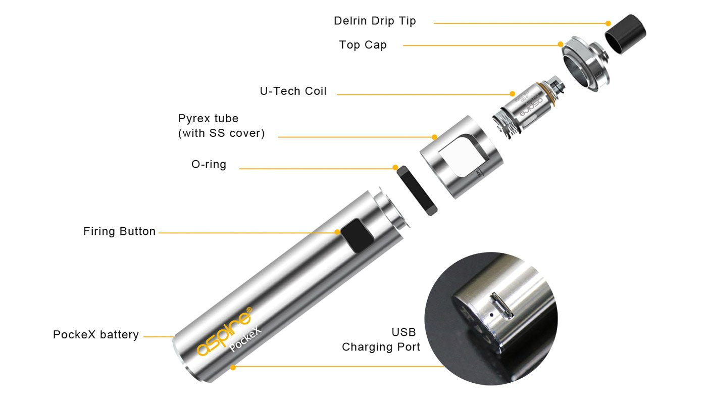 Aspire PockeX settings 