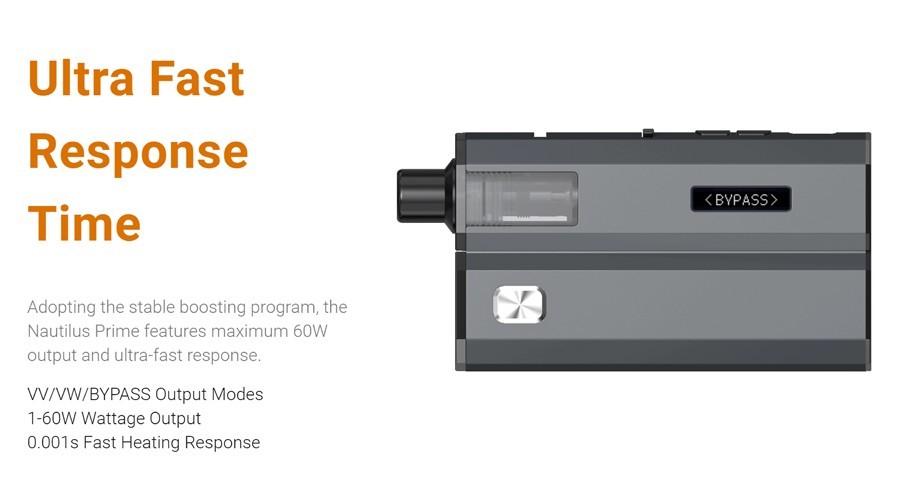 Aspire Nautilus Prime Pod Starter Kit | Ultra Fast Response Time