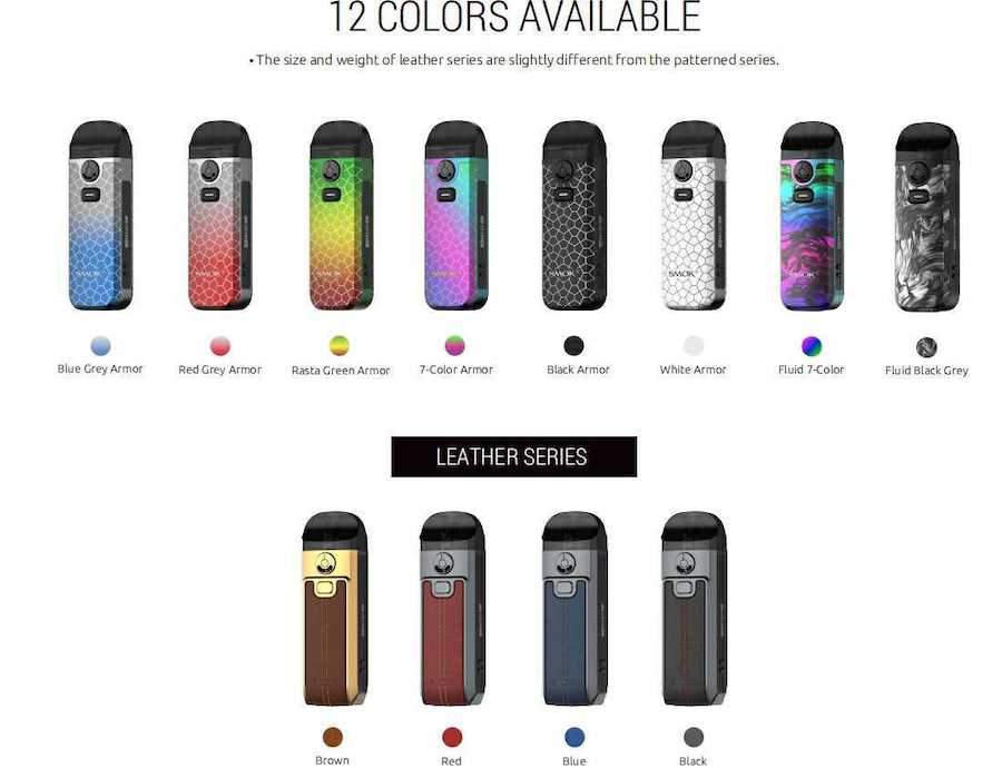 Smok Nord 4 Vape Kit | Colour Options