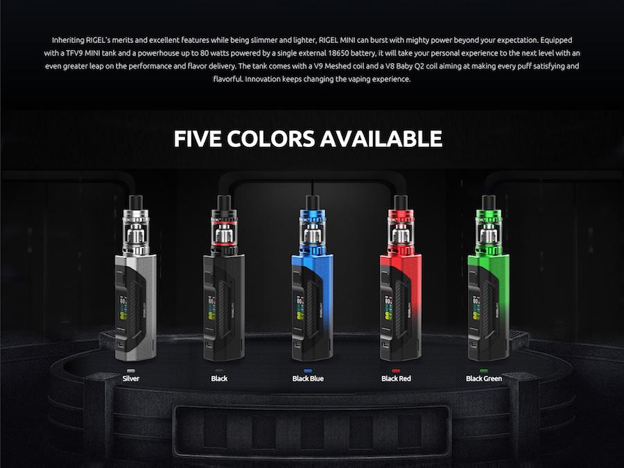 Smok Rigel Mini Vape Kit | Colour Options