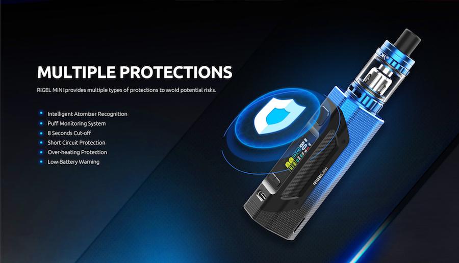 Smok Rigel Mini Vape Kit | Protections